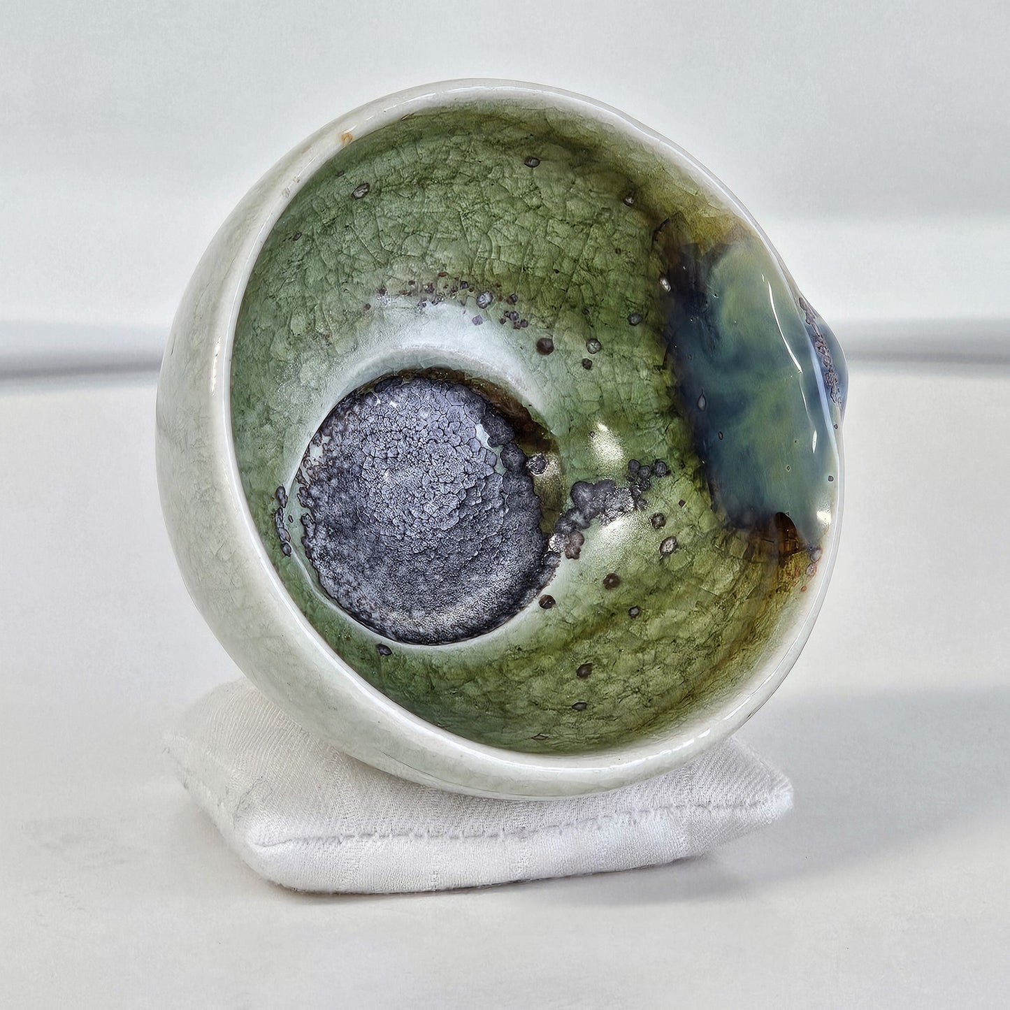 Peacocks Feather | Sake Cup | 1.75 oz