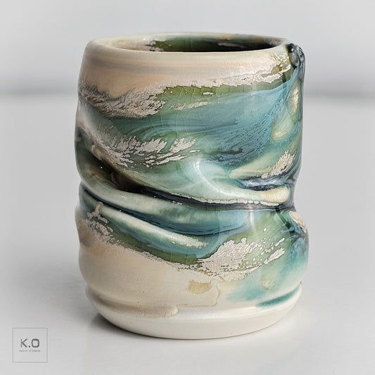 Sea Green Cream | Sipper Cup | 2.5 oz