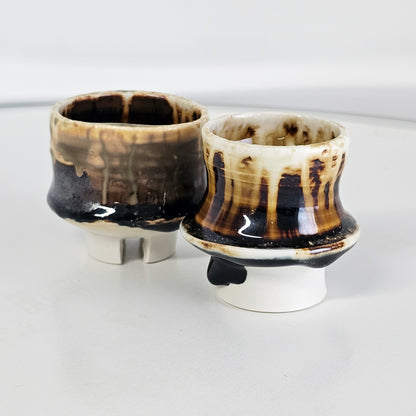 Crossing Rivers | Sake Cups | Pair | 2.25 oz